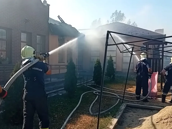Hatalmas tűz volt egy óvodában Hejőpapin, óriási a kár – videó
