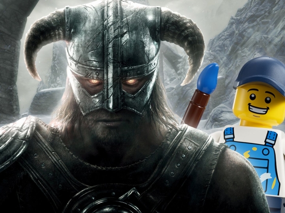 A LEGO rajongók megosztják a hihetetlen Skyrim Dragonborn MOC-ot