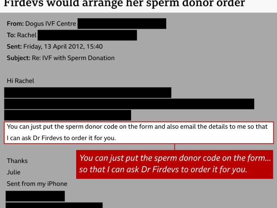 Az IVF munkatársait azzal vádolják, hogy félrevezették a brit szülőket az észak-ciprusi spermium- és petesejt-donorokkal kapcsolatban
