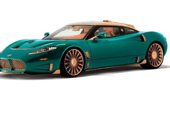 Spyker C8 Preliator XXV: 800 LE, kézi kapcsoló, képernyő nélkül