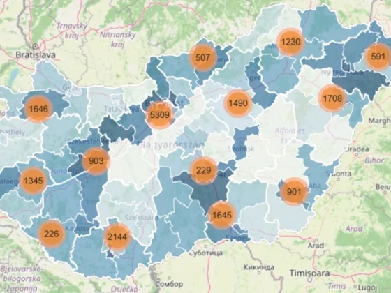 Térképre rakta a kormány, hol mennyi állami támogatást kaptak civil szervezetek az elmúlt öt évben
