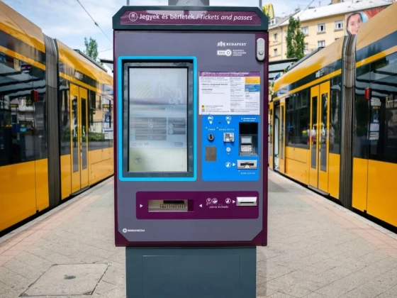 37 modern BKK-automatát szereltek fel Budapesten, mutatjuk hol