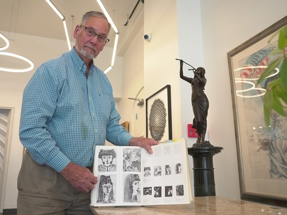 A milwaukee-i galériából fényes nappal ellopott Picasso-nyomat nyolc évvel később került elő