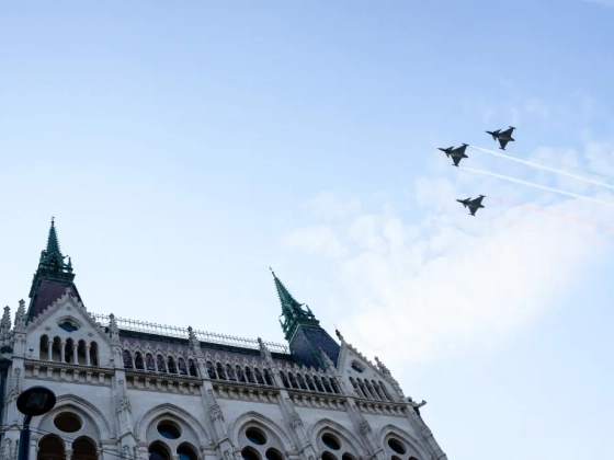 Gripenes légi parádéval készül a Magyar Honvédség augusztus 20-ra