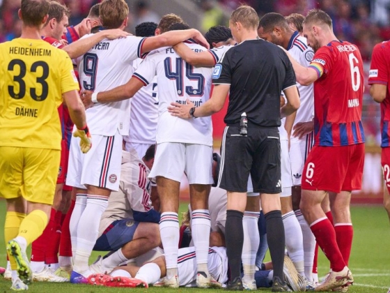 Jamal Musiala ismét összeesett a pályán a Bayern meccsén