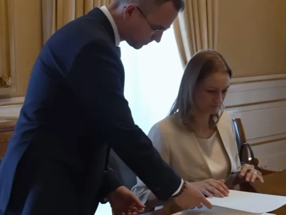 Kedden volt Forsthoffer Ágnes utolsó munkanapja a Sándor-palotában