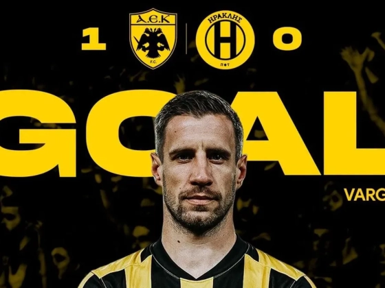Varga Barnabás betalált, az AEK négygólos győzelmet aratott – videó