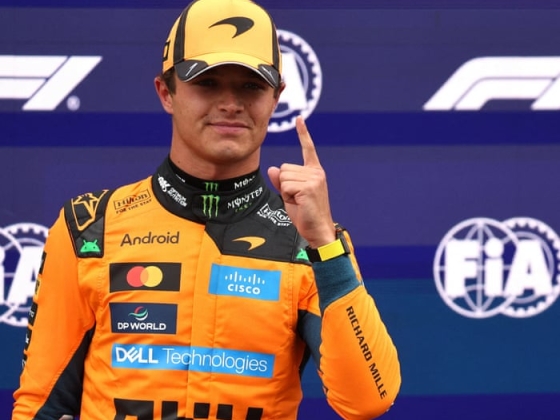 Lando Norris surges past Russell and Antonelli to snatch Dutch GP pole