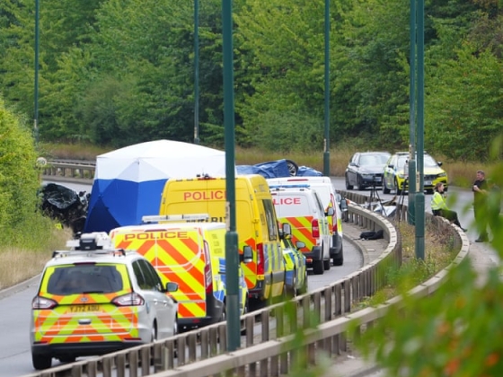 Two police officers killed in North Yorkshire crash named as Matthew Blades and Tom Clough