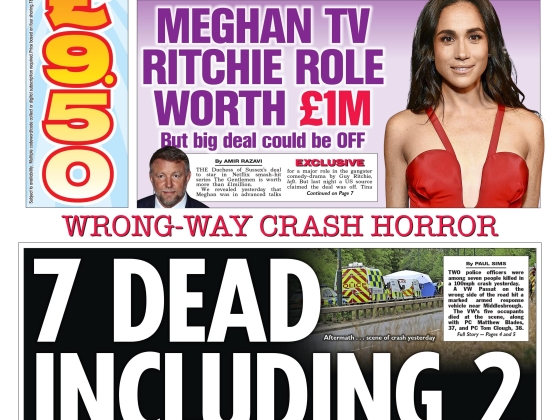 The Papers:  'Power to block nimby protests' and Meghan 'deal could be off'