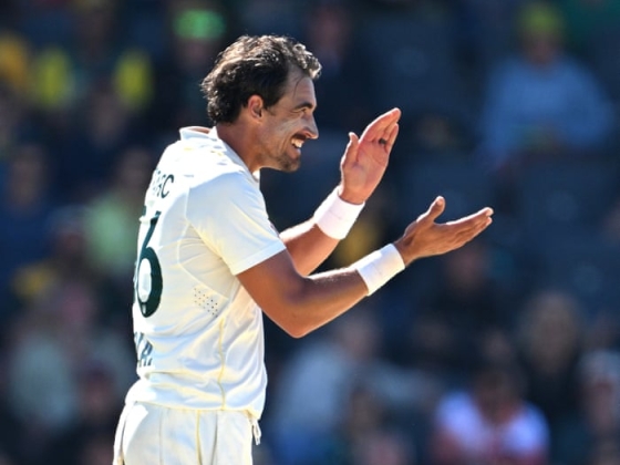 Mitchell Starc rips through Bangladesh – again – as Australia dominate ‘fast-forward’ second Test