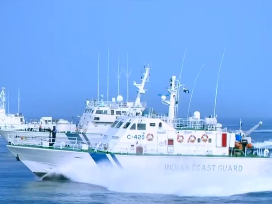 Indian Coast Guard launches search and rescue operation after cargo vessel sinks in Bay of Bengal