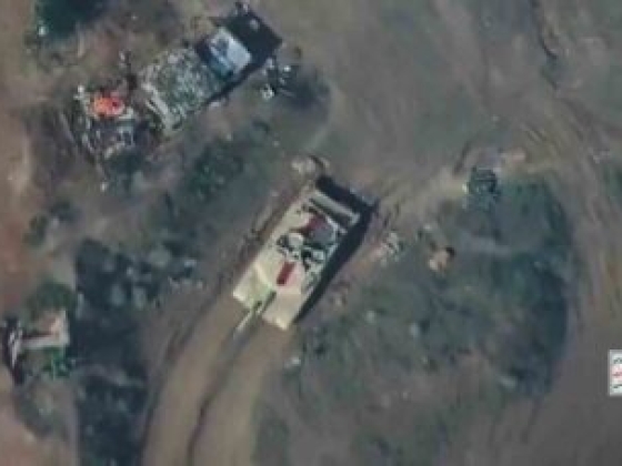 Húszi drón talált el egy szaúdi M1A2S Abrams harckocsit egy jemeni állásban
