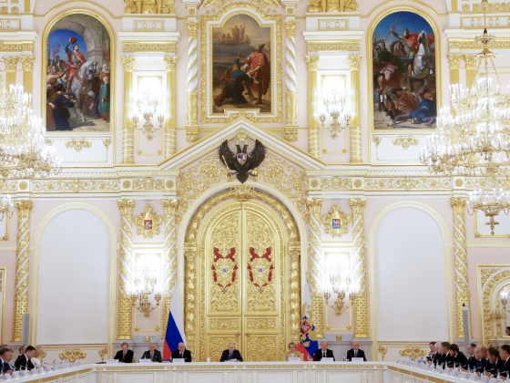 Putyin bajban van