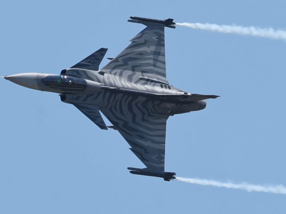 Breaking! Lezuhant egy magyar Gripen vadászgép