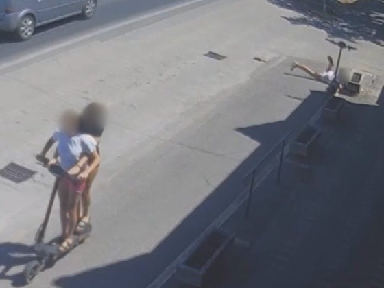 Súlyos rollerbaleset Soltvadkerten, egy 12 éves kislány sérült meg a fején
