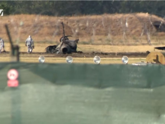 Eddig soha nem látott videó jelent meg a lezuhant Gripenről: titokban vették fel a vadászgép roncsát a szolnoki katonai bázison – sokkoló látvány a pusztítás