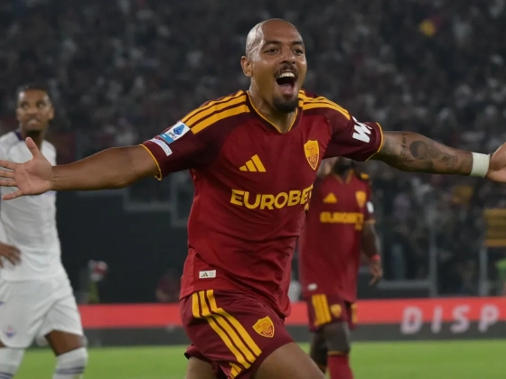 Malen mesterhármast szerzett, a Roma egy négyessel küldte haza a Fiorentinát