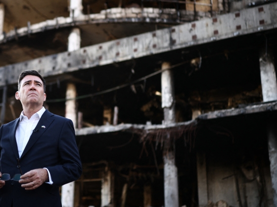 Andy Burnham a britek nácik elleni harcához hasonlította Ukrajna ellenállását