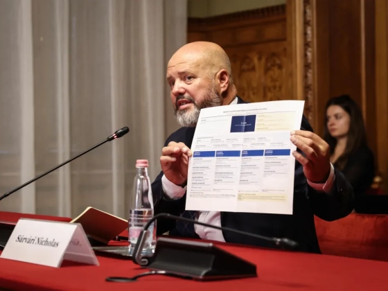 Sárvári Nicholas az NVVH elnökjelölti meghallgatásán: Én mint magyar szégyellem azt a helyzetet, ami Magyarországon a korrupcióval történt