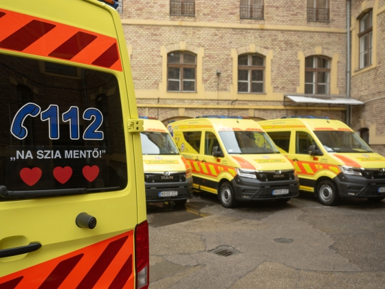 Mostantól bárki megnézheti, ténylegesen hány perc alatt ér ki a mentő