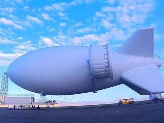 Kína a jövőbe repült: az égben lebeg az új szélerőmű, akkora a turbina, mint egy utasszállító repülőgép