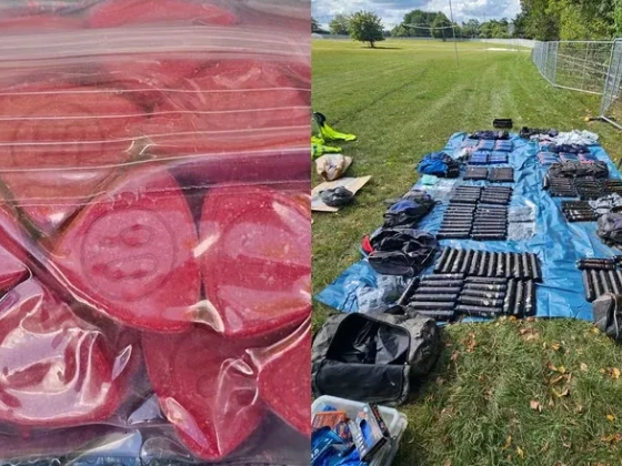 Rengeteg drogot találtak a rendőrök elásva egy angol fesztiválhelyszínen