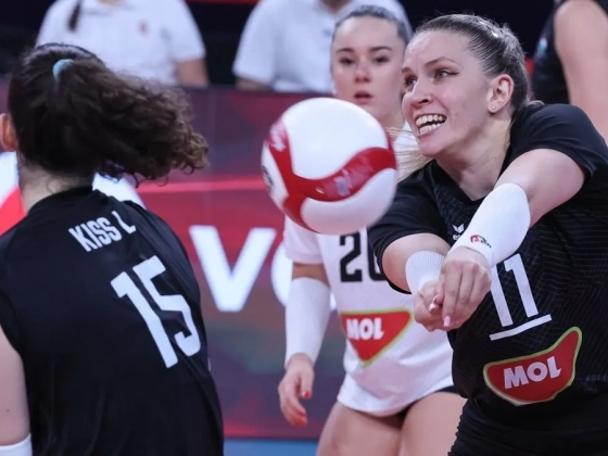Német öröm, magyar bánat – a keddi röplabda Eb-mérkőzés legjobb képei