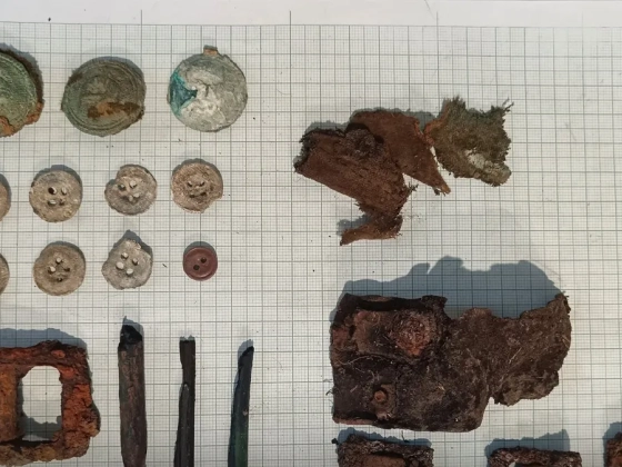 Hősi halált halt magyar katonák maradványait tárták fel Dombiratoson