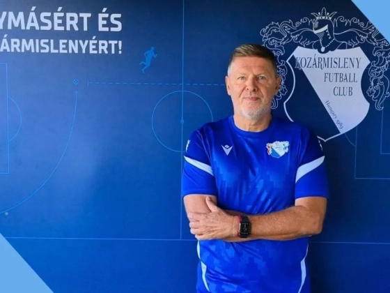 Ismét Márton Gábor lett az NB II-es Kozármisleny vezetőedzője