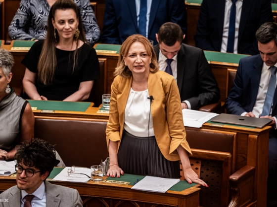 Bujdosó Andrea a Fidesz képviselőinek: Önök elárulták a magyar embereket