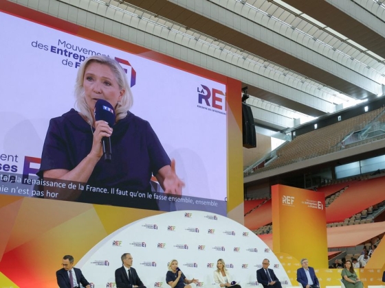 Marine Le Pen visszatért, és máris sokkolta a francia elitet az elnökjelölti vitában