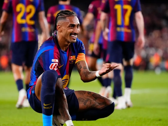 Az FC Barcelona Raphinha és Fermín López góljával megverte a Bilbaót