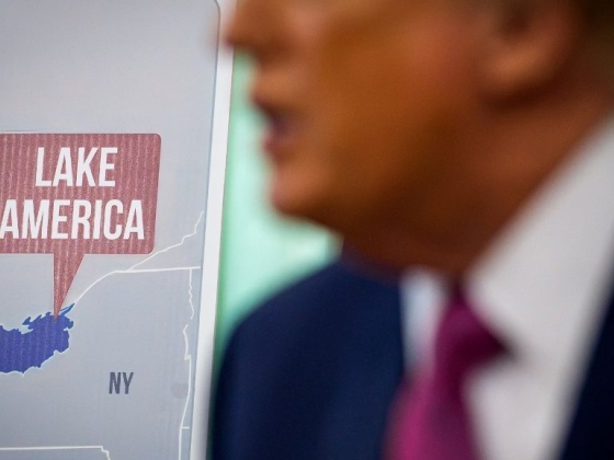 Trump rendeletben nevezte át az Ontario-tavat Amerika-tóvá