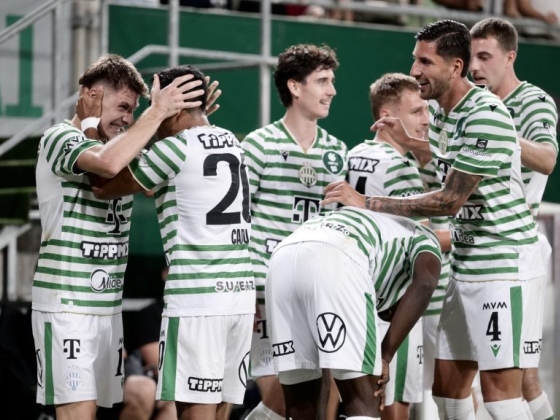 A Fradi elgázolta ellenfelét és kiütéssel jutott az Európa Liga főtáblájára