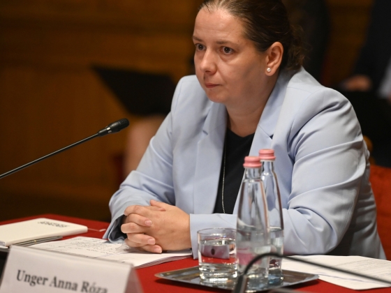 Váratlanul megszólalt Unger Anna