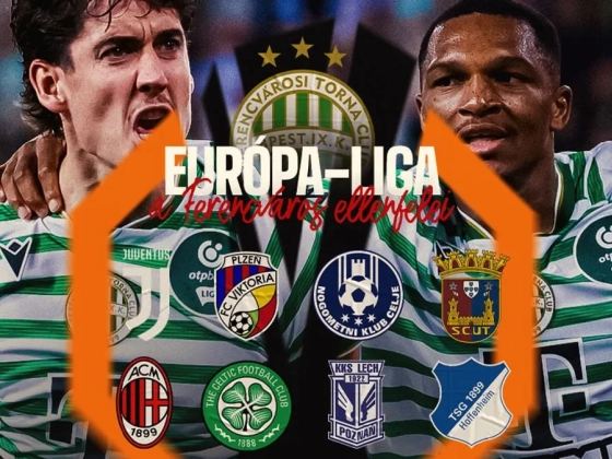 A Juventust fogadja, a Milanhoz és a Celtichez látogat a Ferencváros az Európa-liga alapszakaszában