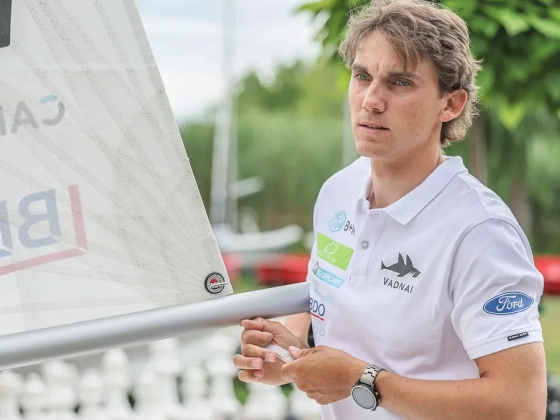 Vadnai Jonatán továbbra is harmadik az ILCA 7-vb-n