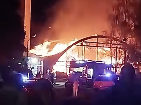 Kigyulladt a salgótarjáni Medves Hotel
