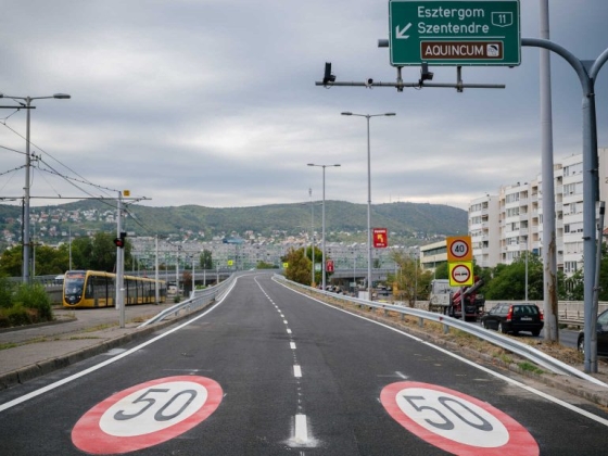 Vasárnap megnyitják a Flórián téri felüljárót