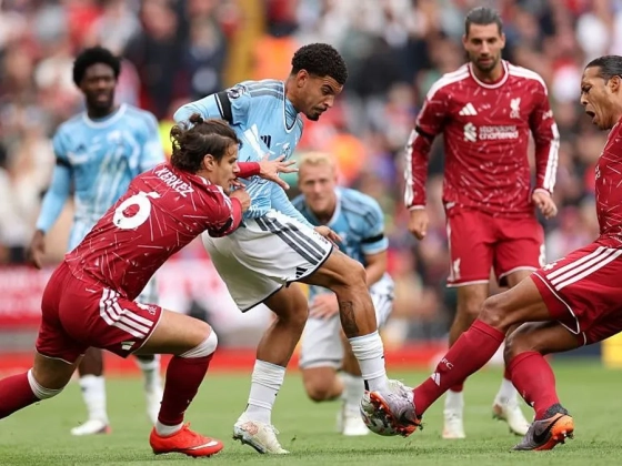 Kétszer is egyenlített, de a győzelem már nem jött össze a Liverpoolnak a Nottingham ellen