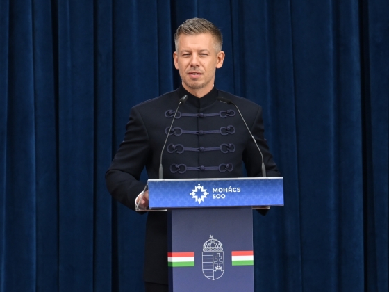 Magyar Péter: Mohács üzenete nem az, hogy a magyar sors a vereség