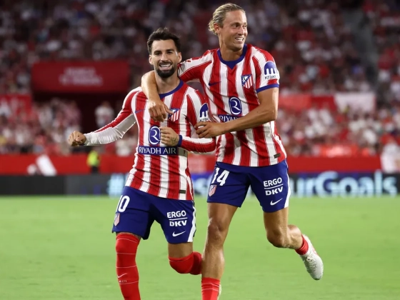 Baena remekelt, bő fél óra alatt lerendezte a Sevillát az Atlético Madrid