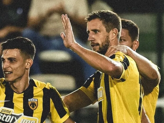 Varga Barnabás gólja csak egy pontot ért az AEK-nak