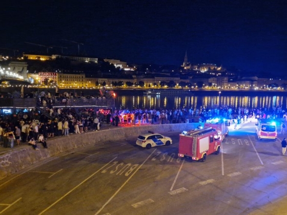 Lezuhant egy férfi a Pontoonnál, életveszélyes állapotban vitték kórházba