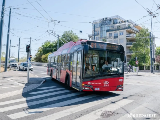 Új útvonalon jár a 81-es trolibusz Budapesten