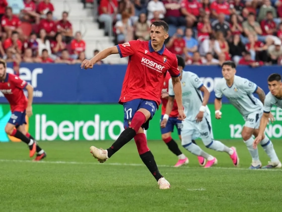 Első hazai sikerével maradt veretlen az Osasuna a La Ligában