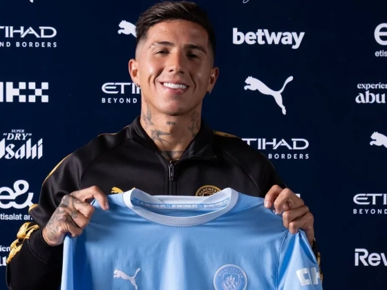 Enzo Fernández a Manchester Citynél folytatja – hivatalos