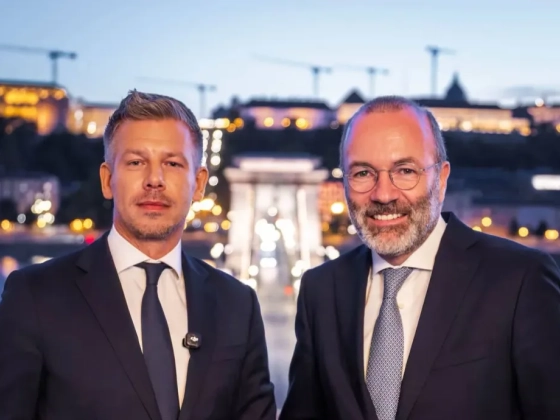 Magyar Péter azt mondta Manfred Webernek, hogy a Tisza örömmel csatlakozik majd az Európai Néppárthoz