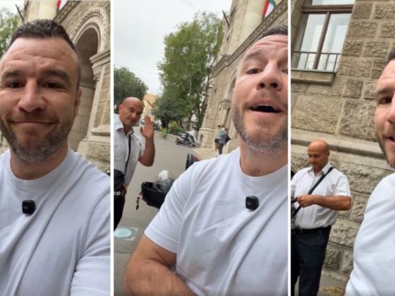 Molnár Áron élőben beszélt az ügyről, amikor befutott az őt beperelő volt gyermekotthon-igazgató